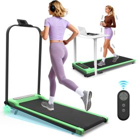 Foldable Treadmill with Handle Bar & Incline
