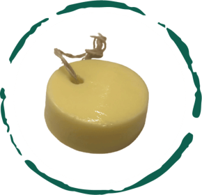 BeNat Reassuring Natural Soap Bar with Built-in Loofah Exfoliator & Rope, 3.53oz - Nourishing Wheat