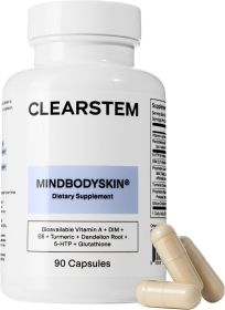 Hormonal Acne Supplement (5-HTP) - Natural DIM Supplement - Skin Care Vitamins - Hormone Balance, Antioxidants - Gluten Free (Style: capsule-1)